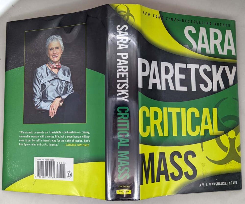 Critical Mass: VI Warshawski - Sara Paretsky 2013 | SIGNED