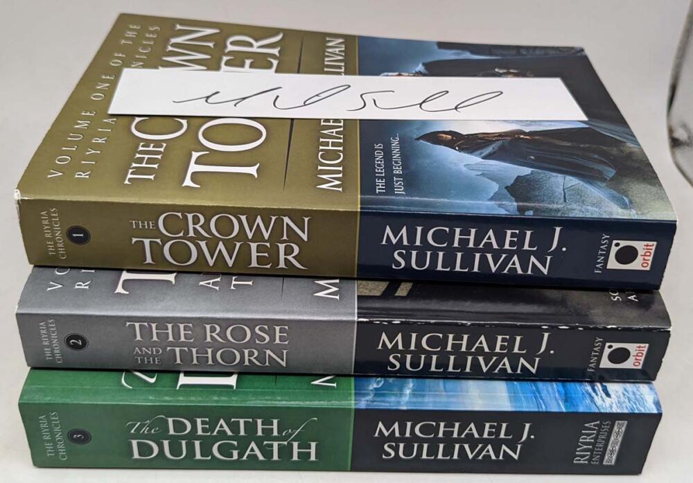 The Riyria Chronicles Trilogy - Michael J. Sullivan | 1st Edition SIGNED