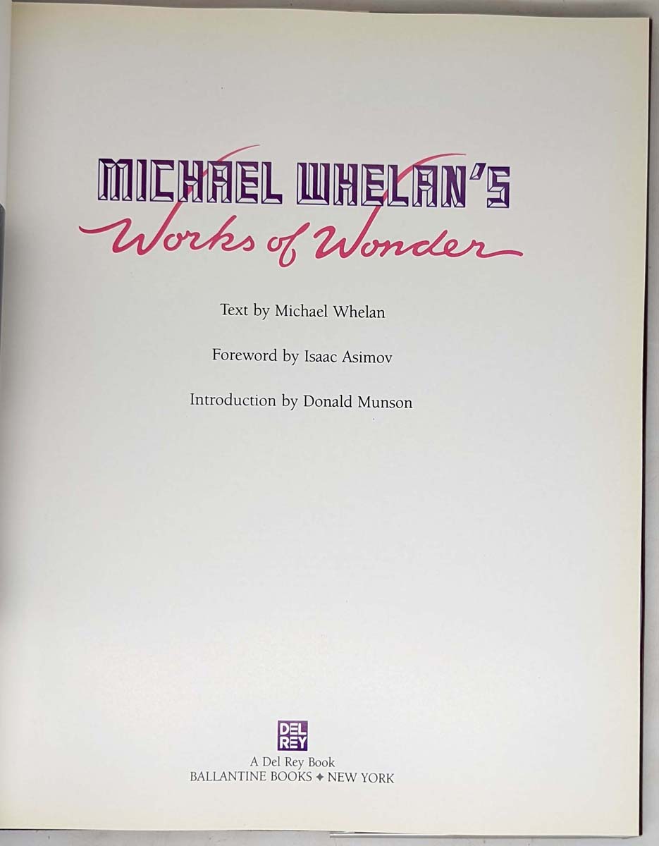 Michael Whelan's Works of Wonder - Michael Whelan 1987