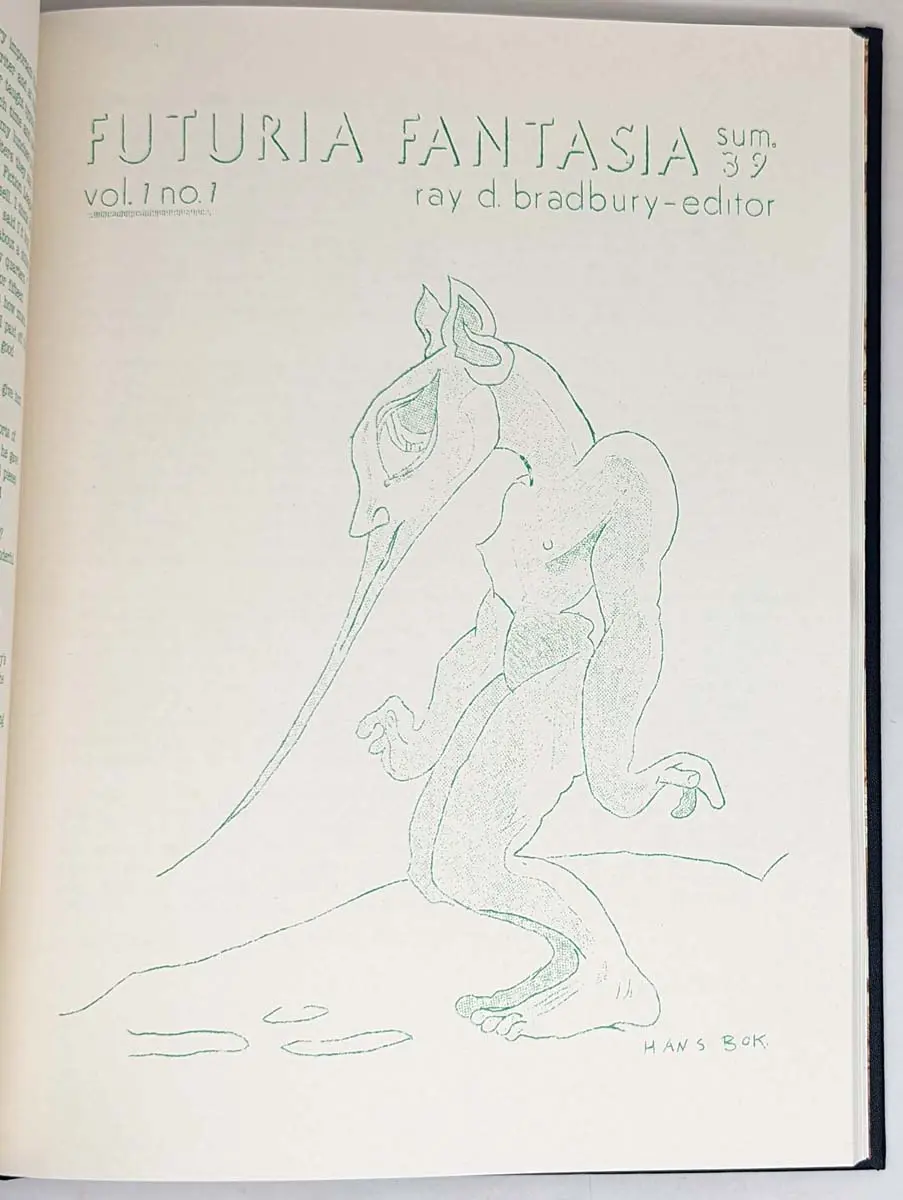Futuria Fantasia - Ray Bradbury 2007 | 1st Edition SIGNED