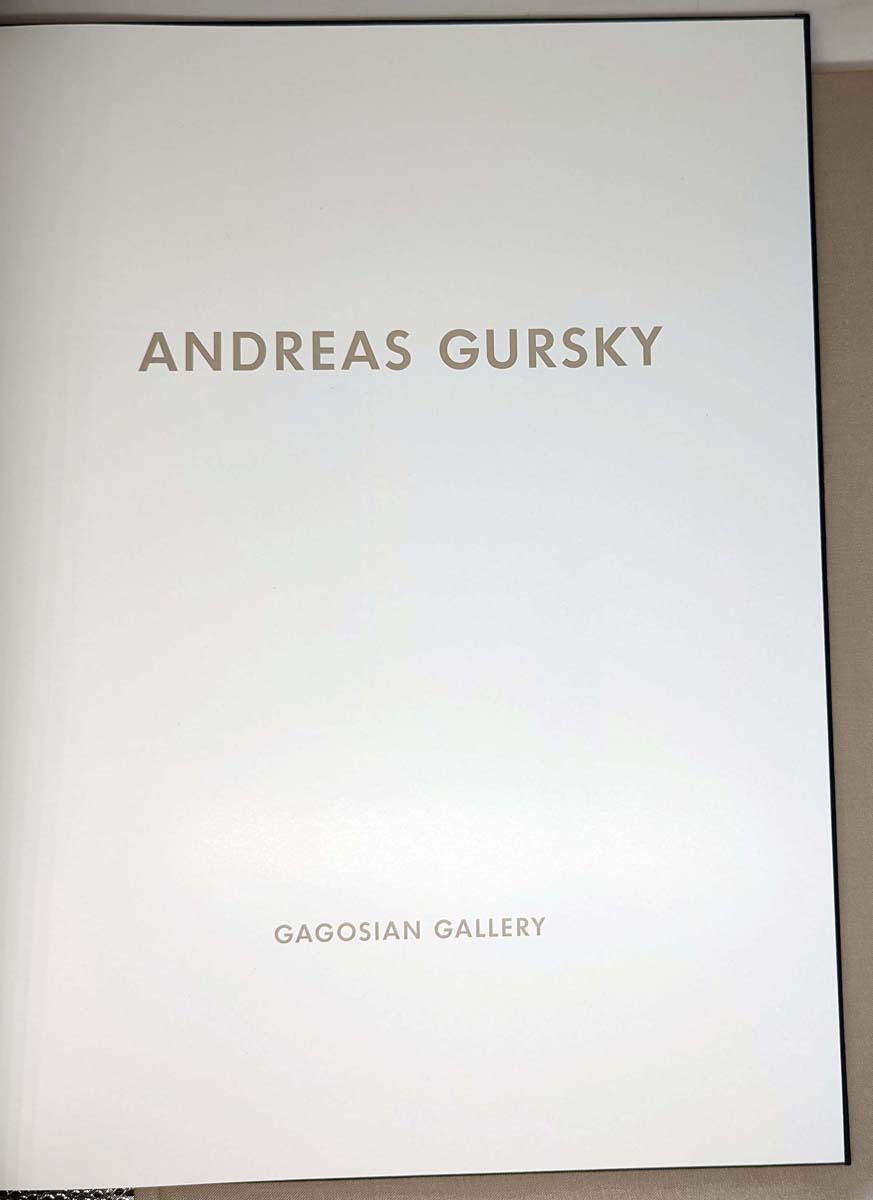 Andreas Gursky - Gagosian Gallery 2010
