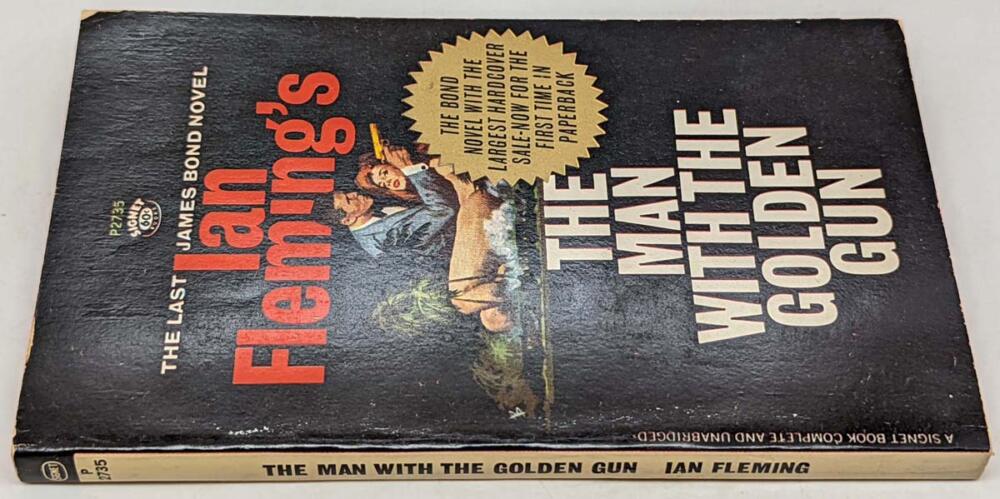 The Man with the Golden Gun - Ian Fleming 1966 | 1st PB edition