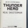 Thunderhead - Neal Shusterman 2018 | 1st Edition