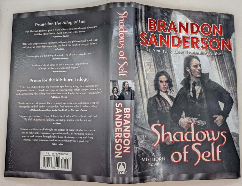 Shadows of Self - Brandon Sanderson 2015 | 1st Edition SIGNED