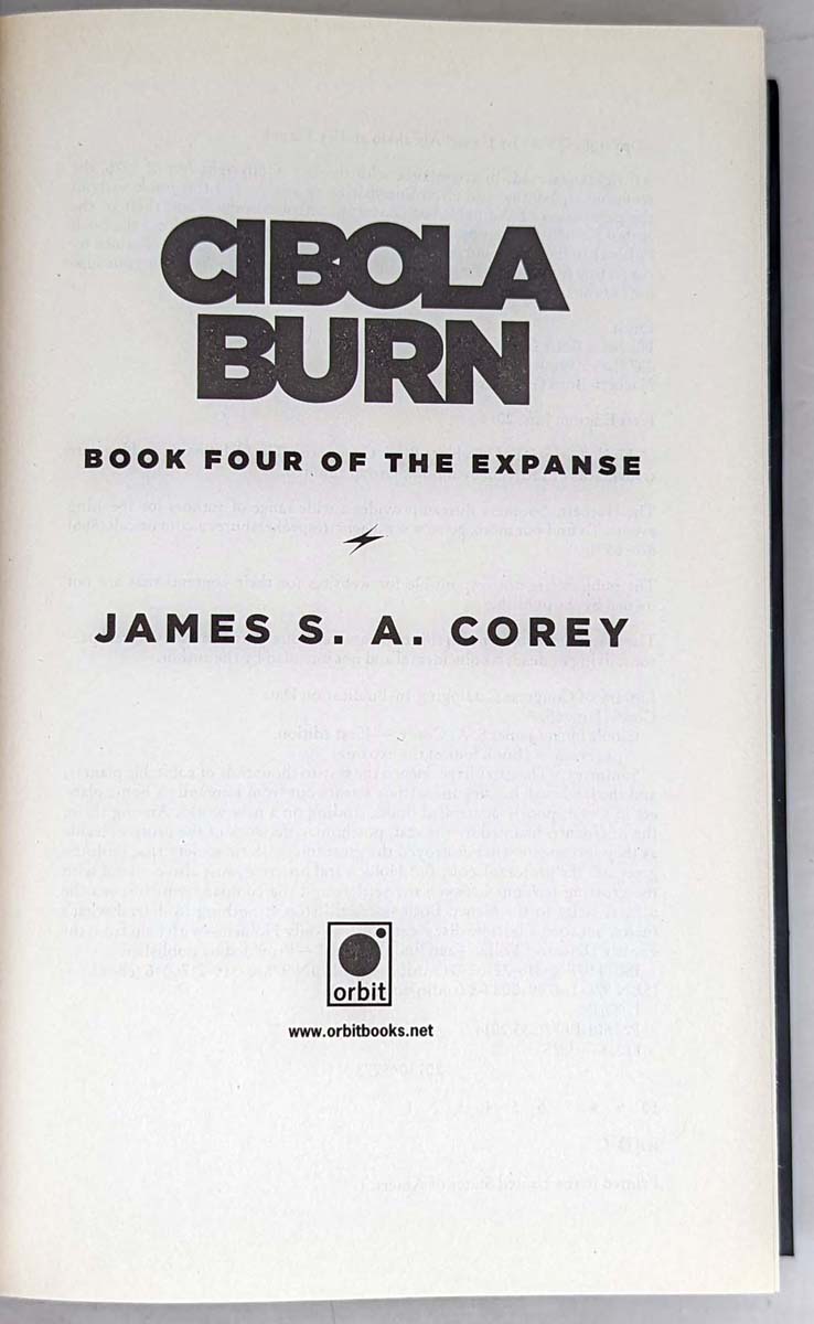 Cibola Burn: The Expanse, Book 4 - James S. A. Corey | 1st Edition