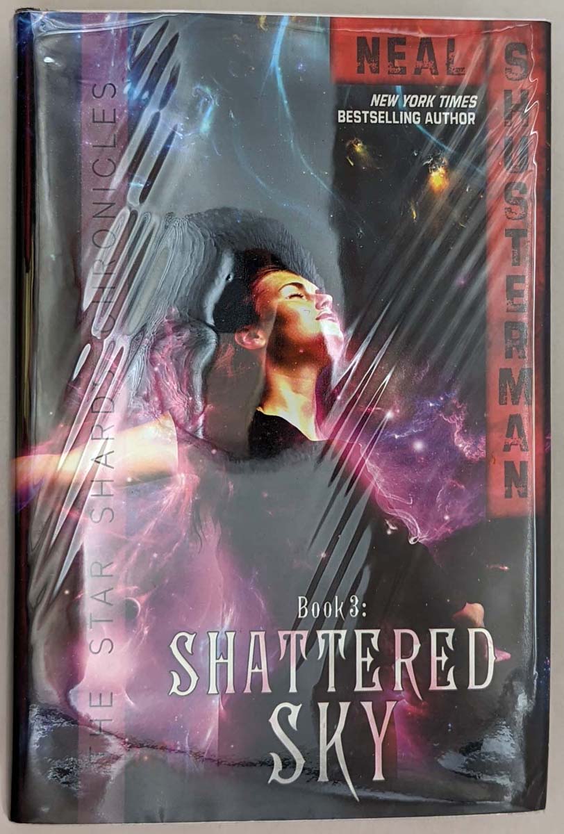 Shattered Sky - Neal Shusterman 2002 | 1st Edition SIGNED