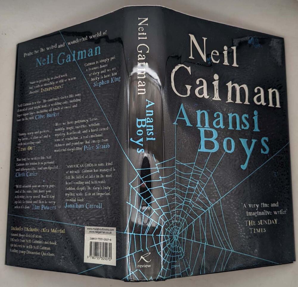 Anansi Boys - Neil Gaiman 2005 | 1st UK edition