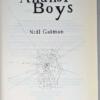 Anansi Boys - Neil Gaiman 2005 | 1st UK edition
