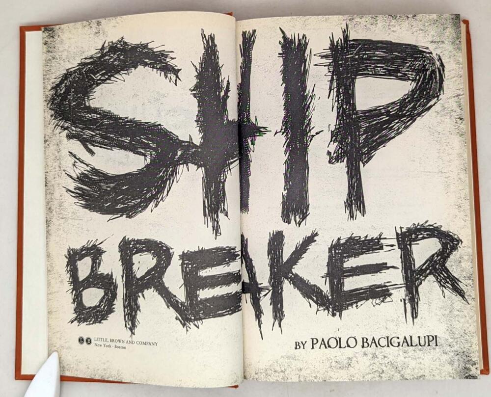 Ship Breaker - Paolo Bacigalupi 2010 | 1st Edition