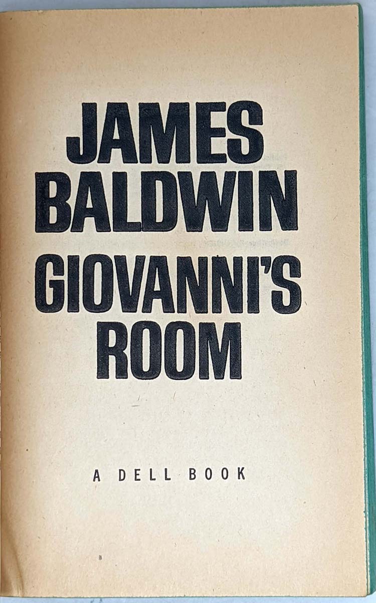 Giovanni's Room - James Baldwin 1964 | 1st PB Edition