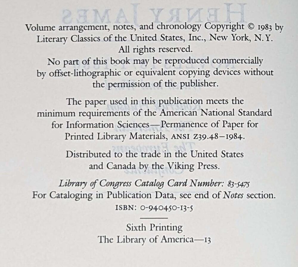 Henry James: Novels 1871–1880 | Library of America