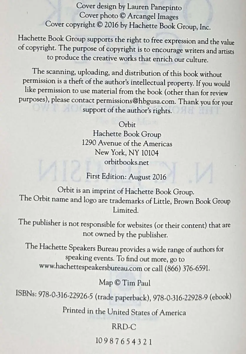The Obelisk Gate - N. K. Jemisin 2016 | 1st Edition The Obelisk Gate - N. K. Jemisin 2016 | 1st Edition