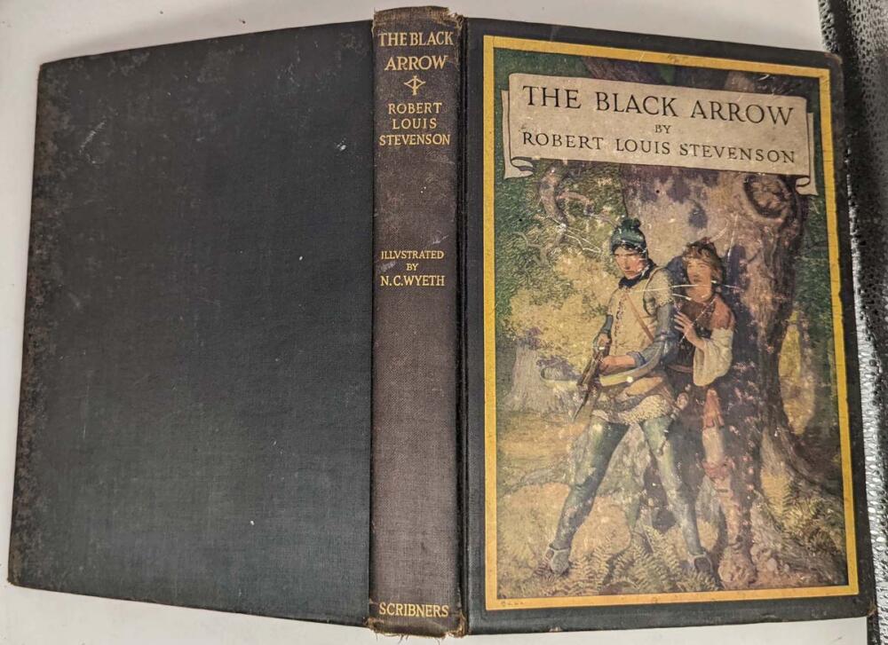 The Black Arrow - Robert Louis Stevenson 1924 (Illus. NC Wyeth)