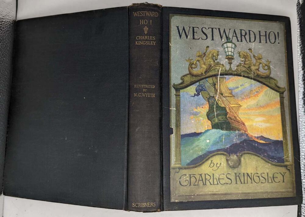 Westward Ho! - Charles Kingsley 1933 - (Illus. N.C. Wyeth )