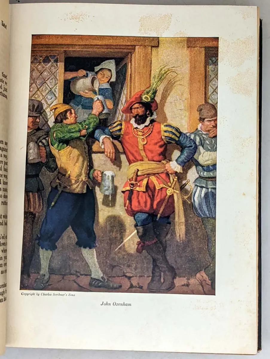 Westward Ho! - Charles Kingsley 1933 - (Illus. N.C. Wyeth )