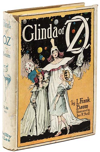 Baum Glinda Of Oz 1920 1st Printing DJ
