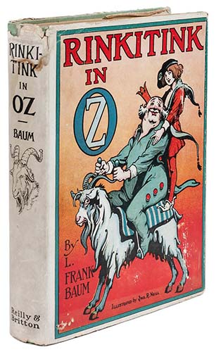 Baum - Rinkitink In Oz 1916 First Printing DJ