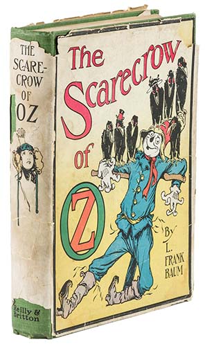 Baum - Scarecrow Of Oz 1915 First Printing DJ