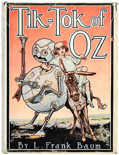 Baum - Tik Tok Of Oz 1914 First Printing DJ