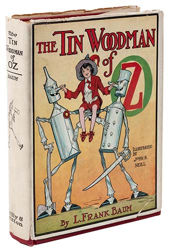 Baum - Tin Woodman of Oz 1918 1st printing DJ