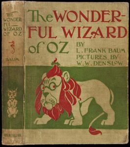 Baum - Wonderful Wizard Of Oz First Printing Binding A