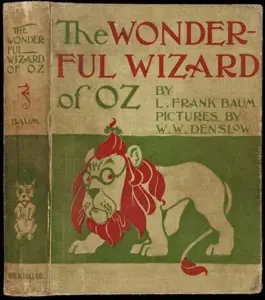 Baum - Wonderful Wizard Of Oz First Printing Binding A