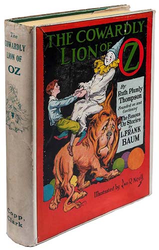 Thompson - Cowardly Lion of Oz 1923 first printing