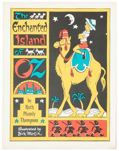 Thompson - Enchanted Island Of Oz 1976 First Printing