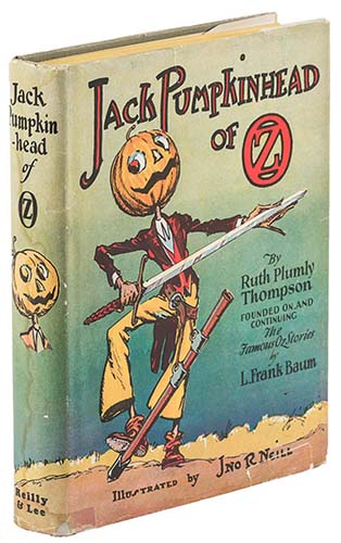 Thompson - Jack Pumpkinhead Of Oz 1929 First Printing