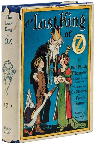Thompson - Lost King Of Oz 1925 First Printing
