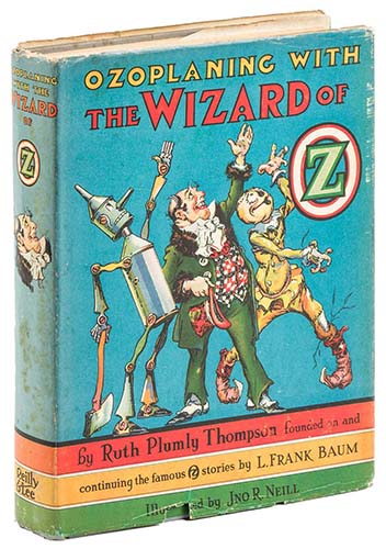 Thompson - Ozoplaning With The Wizard Of Oz 1939 First Printing