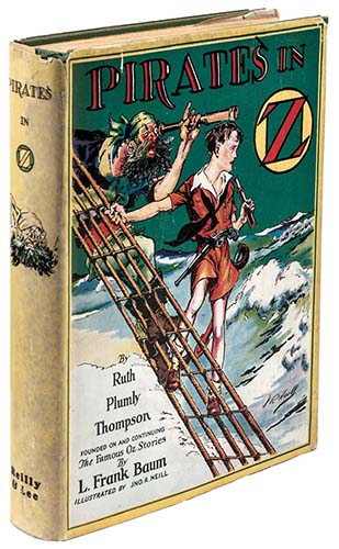 Pirates in Oz 1931 | First Edition Identification Guide Thompson - Pirates in Oz 1931 1st printing