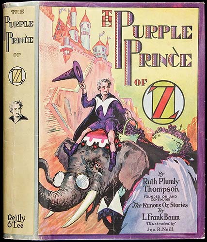 Thompson - Purple Prince Of Oz 1932 First Printing