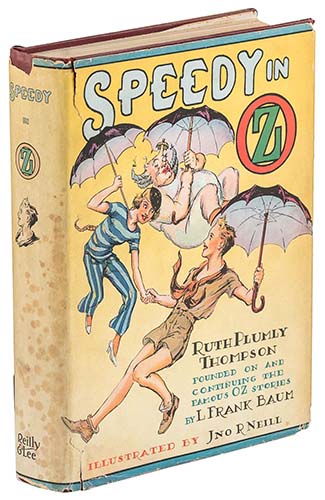 Thompson Speedy In Oz 1934 First Printing