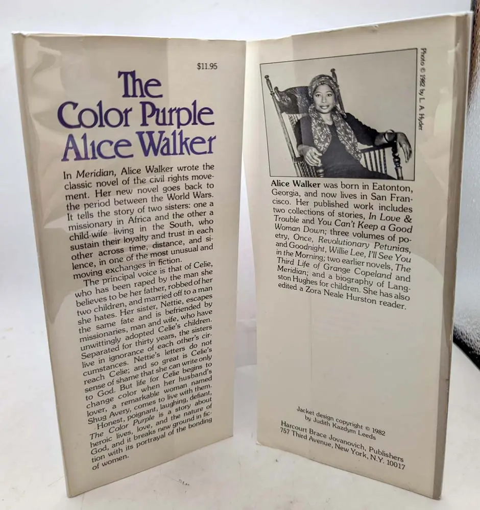 The Color Purple - Alice Walker 1982 | 1st Edition