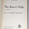 The Razor's Edge - W. Somerset Maugham 1944 | 1st Edition