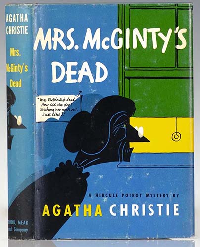 Mrs McGinty's Dead (1952) - Agatha Christie | First Edition Identification Guide Agatha Christie - Mrs. McGinty’s Dead 1952 US