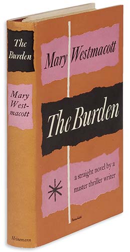 Mary Westmacott - Burden 1956 UK