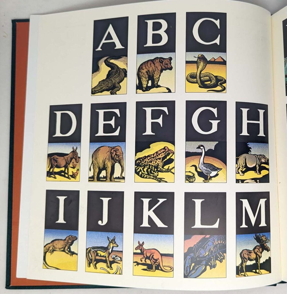 Alphabet Of Animals - Christopher Wormell 1990 | 1st Edition