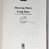 Moving Mars - Greg Bear 1993 | 1st Edition SIGNED
