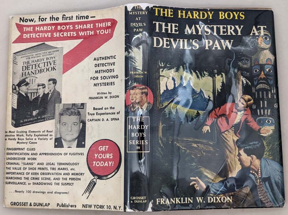 Hardy Boys #38 - The Mystery at Devil's Paw 1959-A1 | 1st Edition