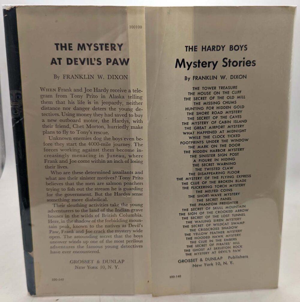 Hardy Boys #38 - The Mystery at Devil's Paw 1959-A1 | 1st Edition