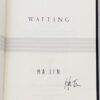 Waiting - Ha Jin 1999 | 1st Edition SIGNED