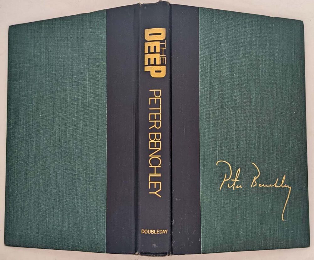 The Deep (Jaws) - Peter Benchley 1976 | 1st Edition SIGNED