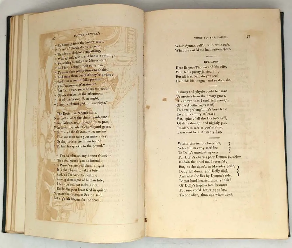 The Tour of Doctor Syntax - William Combe 1912 | 1st Edition