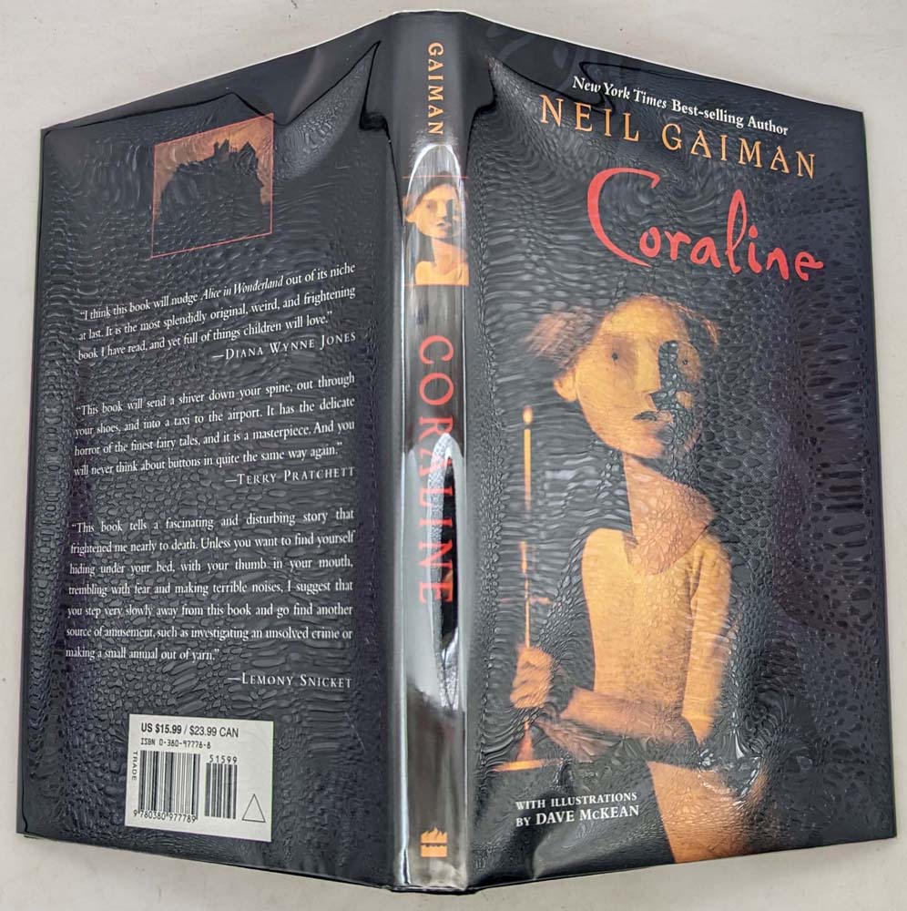 Coraline - Neil Gaiman - US 1st edition hardback 2002