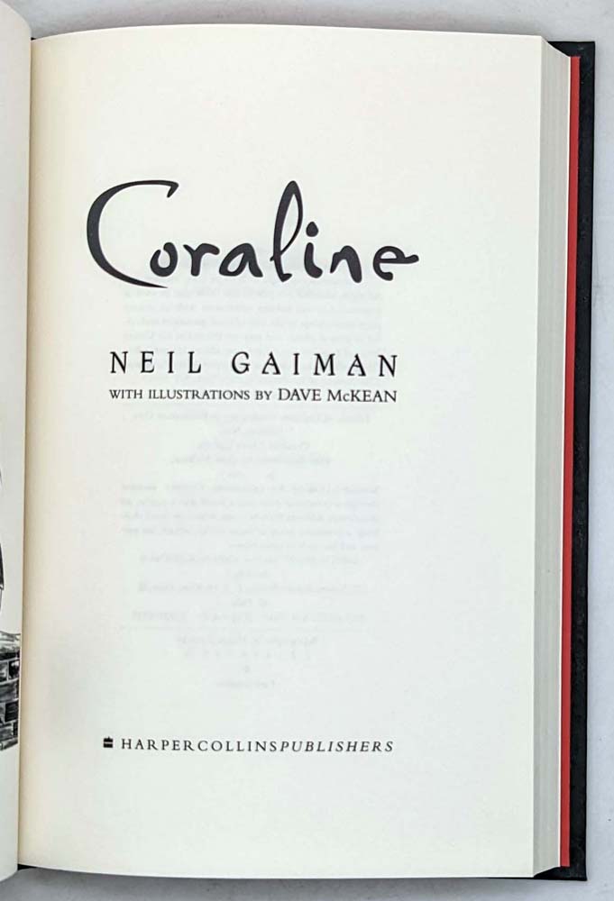 Coraline by Neil Gaiman - First edition - 2008 - from JMC BOOKS