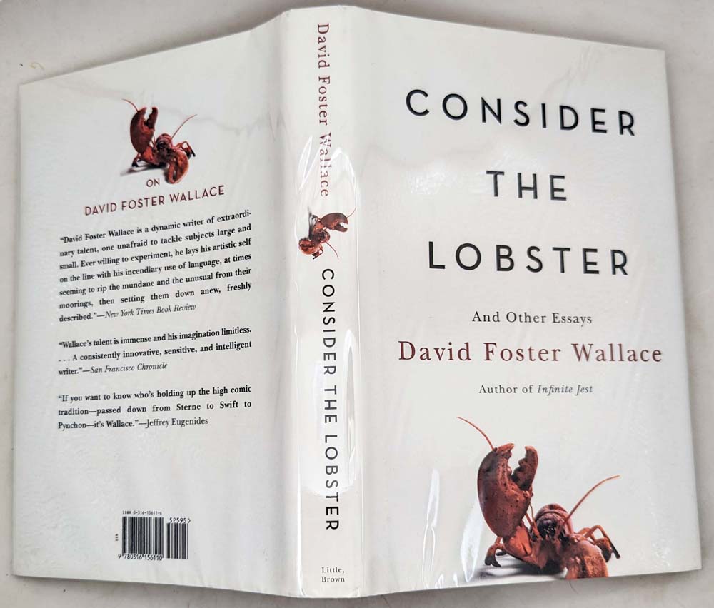 Consider The Lobster David Foster Wallace St Edition SIGNED Rare First Edition Books