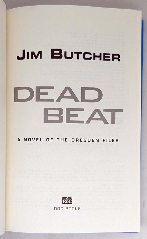 Dead Beat: The Dresden Files, Book 7 - Jim Butcher 2005 | 1st Edition