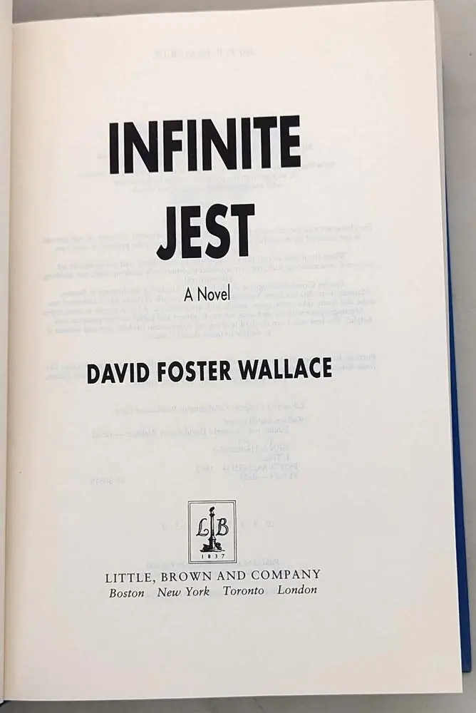 Infinite Jest - David Foster Wallace 1996